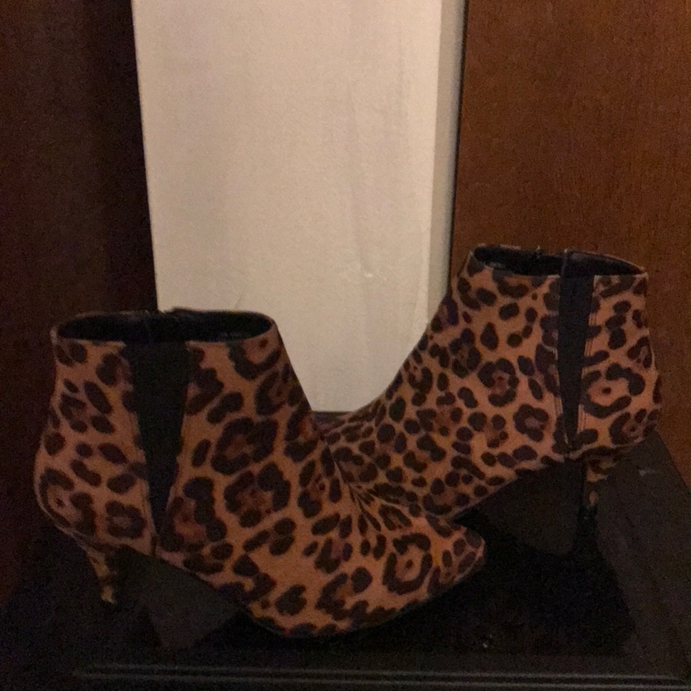 Cheetah Ankle Booties